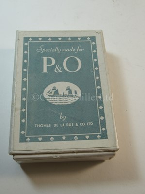 Lot 95 - A P&O Line pack of playing cards