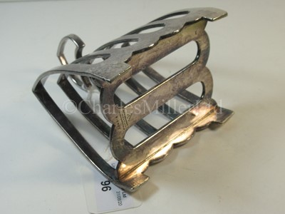 Lot 96 - A Pacific Steam Navigation Company toast rack