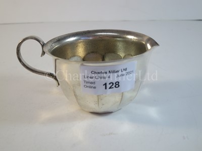 Lot 128 - A Union Castle Line souvenir plated milk jug, from R.M.S. 'Balmoral Castle'