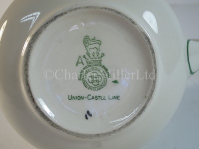 Lot 127 - A Union Castle Line tea pot