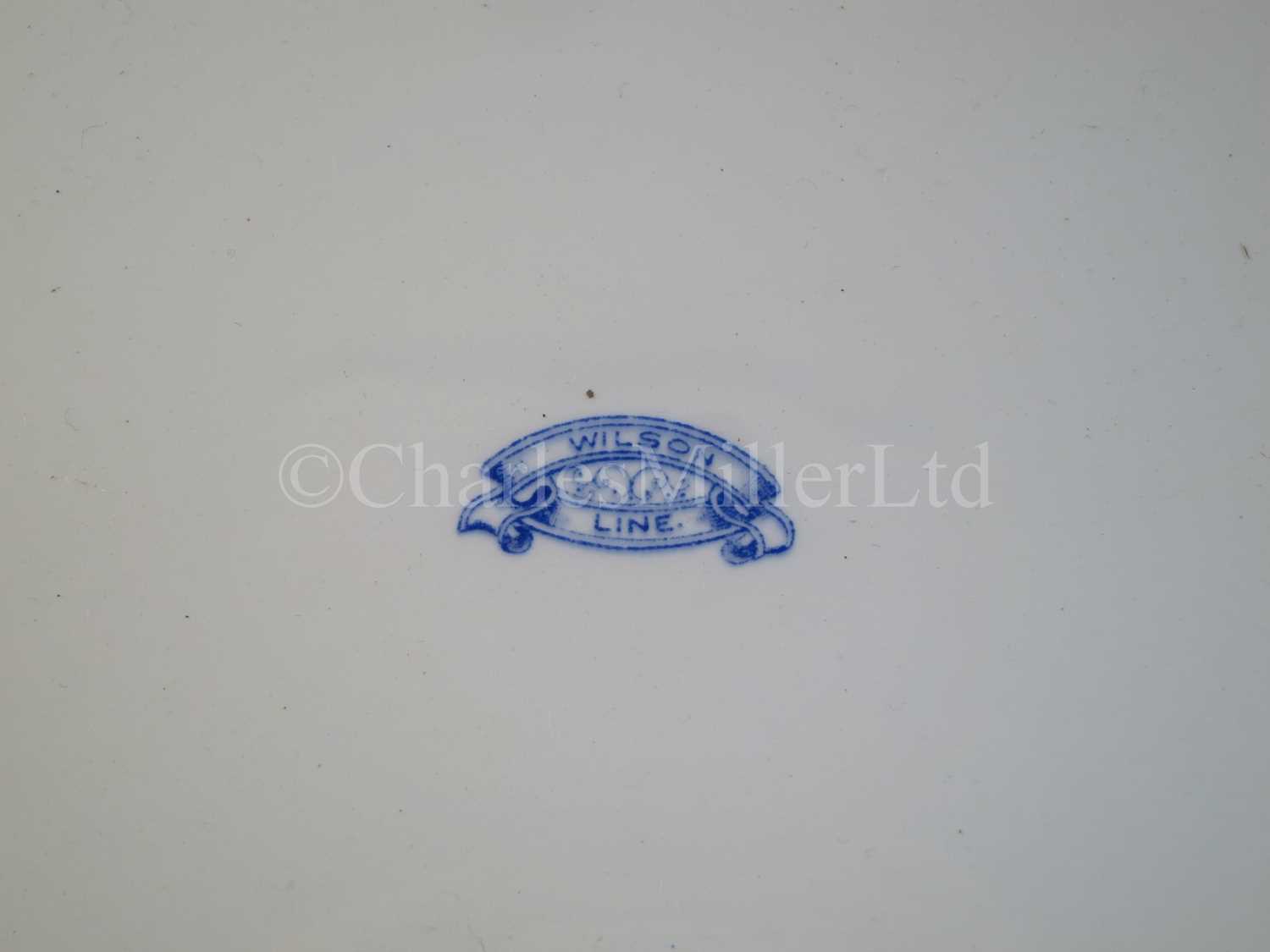 Lot 138 - A Wilson Line oval plate