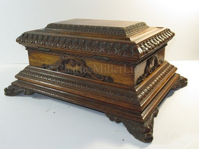 Lot 187 - THE LAUNCHING CASKET FOR H.M.S. ODIN, 1901