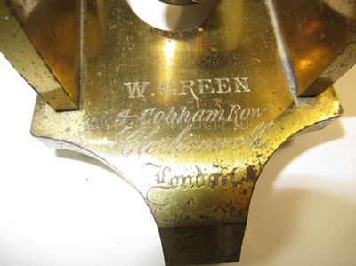Lot 264 - A MONOCULAR MICROSCOPE BY J. SALMON, LONDON, CIRCA 1870