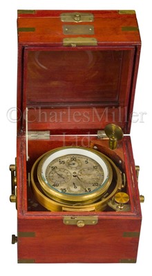 Lot 241 - A RARE 4 ORBIT TWO-DAY MARINE CHRONOMETER BY THE FIRST MOSCOW WATCH FACTORY, CIRCA 1965