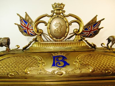 Lot 189 - AN HISTORICALLY INTERESTING FREEDOM CASKET PRESENTED TO ADMIRAL LORD CHARLES BERESFORD, 1912