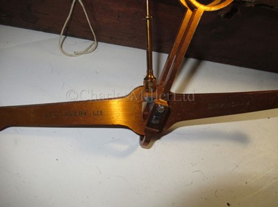 Lot 290 - A SET OF PORTABLE SCALES FOR THE COUNTY OF KENT BY W.T AVERY, CIRCA 1900 + weights