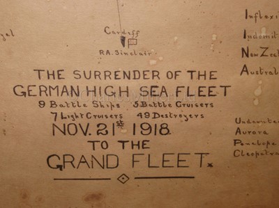 Lot 198 - DER TAG: THE SURRENDER OF THE GERMAN HIGH SEAS FLEET, 21ST NOVEMBER 1918