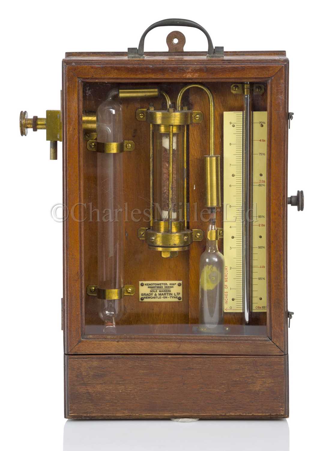 Kenometer Inmage Lot 282 - A STEAM TURBINE KENOTOMETER BY BRADY