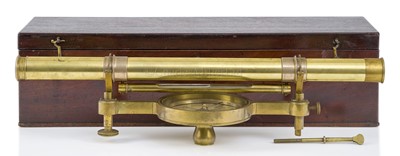 Lot 259 - A SURVEYOR'S LEVEL BY CHARLES LINCOLN, LONDON, CIRCA 1800