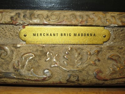 Lot 8 - ATTRIBUTED TO JOHN LYNN (BRITISH, ACT. 1826-1869) : The Merchant Brig 'Madonna'