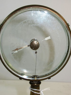 Lot 283 - A MYSTERY BAROMETER BY C. P. GOERZ, BERLIN FOR THE ENGLISH MARKET, CIRCA 1925