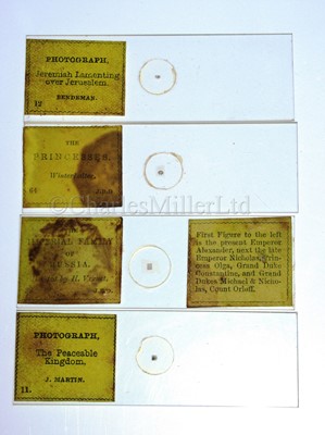 Lot 266 - A CABINET OF MICROSCOPE SLIDES