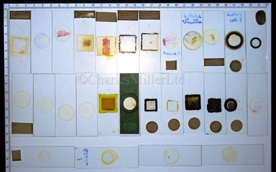 Lot 266 - A CABINET OF MICROSCOPE SLIDES