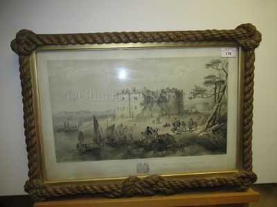 Lot 175 - AFTER SIR OSWALD WALTERS BRIERLY (BRITISH, 1817-1894); Helsingfors and Sweaborg; English and French Screw Line Battleships At Anchor