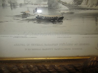 Lot 175 - AFTER SIR OSWALD WALTERS BRIERLY (BRITISH, 1817-1894); Helsingfors and Sweaborg; English and French Screw Line Battleships At Anchor