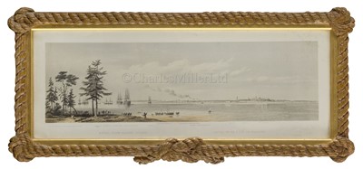 Lot 175 - AFTER SIR OSWALD WALTERS BRIERLY (BRITISH, 1817-1894); Helsingfors and Sweaborg; English and French Screw Line Battleships At Anchor