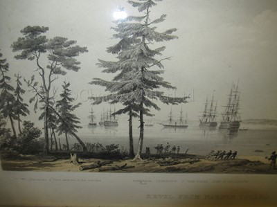 Lot 175 - AFTER SIR OSWALD WALTERS BRIERLY (BRITISH, 1817-1894); Helsingfors and Sweaborg; English and French Screw Line Battleships At Anchor