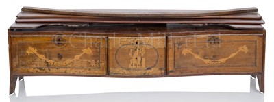 Lot 112 - A SET OF CAMPAIGN SHELVES AND DRAWERS, PROBABLY DUTCH, CIRCA 1780