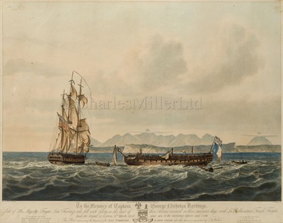 Lot 158 - NICHOLAS POCOCK (BRITISH, 1740-1821): To The Memory of Captain George Nicholas Hardinge