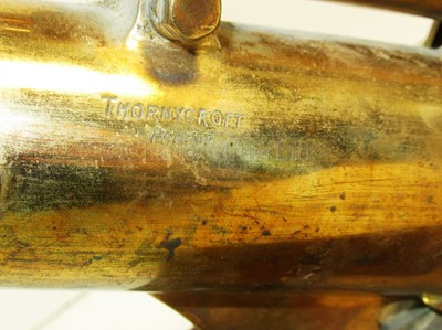Lot 192 - A PRESENTATION MODEL DEPTH CHARGE LAUNCHER FOR H.M.S. LINNET BY THORNYCROFT, CIRCA 1917
