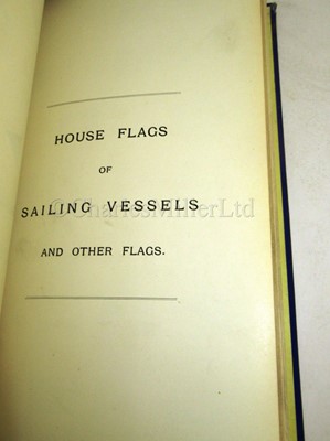 Lot 82 - LLOYD'S BOOK OF HOUSE FLAGS & FUNNELS, 1904