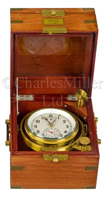 Lot 348 - A TWO-DAY MARINE CHRONOMETER BY KIROV, CIRCA 1975