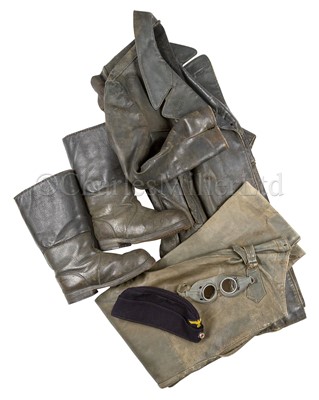 Lot 314 - A SECOND WORLD WAR KRIEGSMARINE U-BOAT FOUL WEATHER UNIFORM