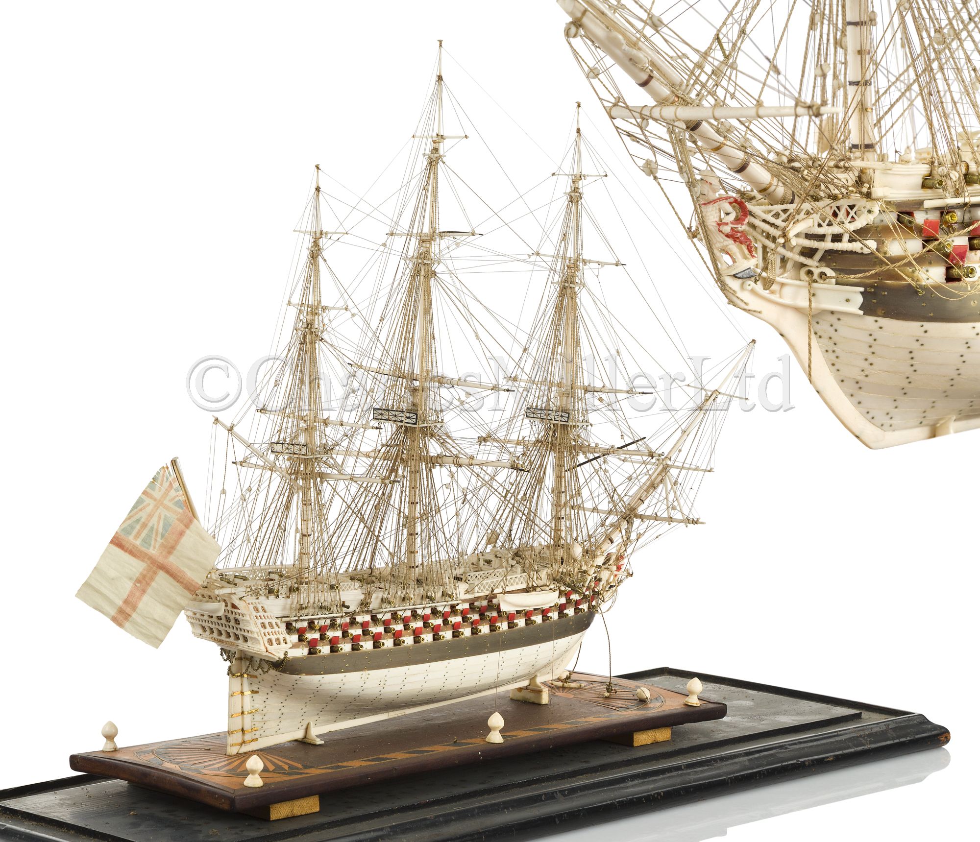 Lot 194 - A FINE FRENCH NAPOLEONIC PRISONER-OF-WAR