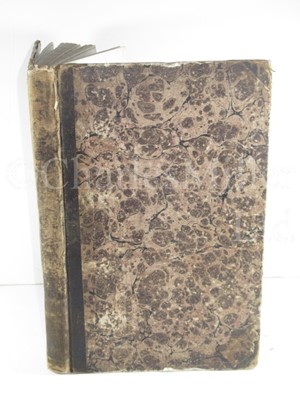 Lot 261 - SHIP'S LOG FOR THE PADDLE SLOOP H.M.S. VESUVIUS, 1841-44