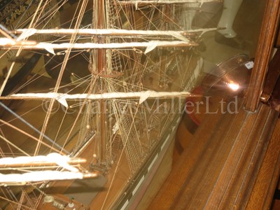 Lot 13 - AN EXCEPTIONAL 1:64 SCALE STATIC DISPLAY MODEL OF THE CLIPPER LOCH ETIVE, BUILT AT GLASGOW, 1877