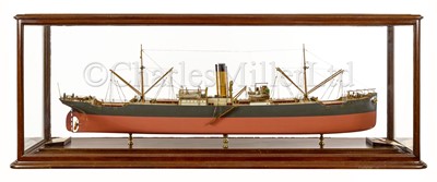Lot 145 - A FINE BUILDER’S MODEL OF THE S.S. SOUTH PACIFIC BY JOSEPH L. THOMPSON & SONS, SUNDERLAND FOR PACIFIC SHIPPING LTD., 1913