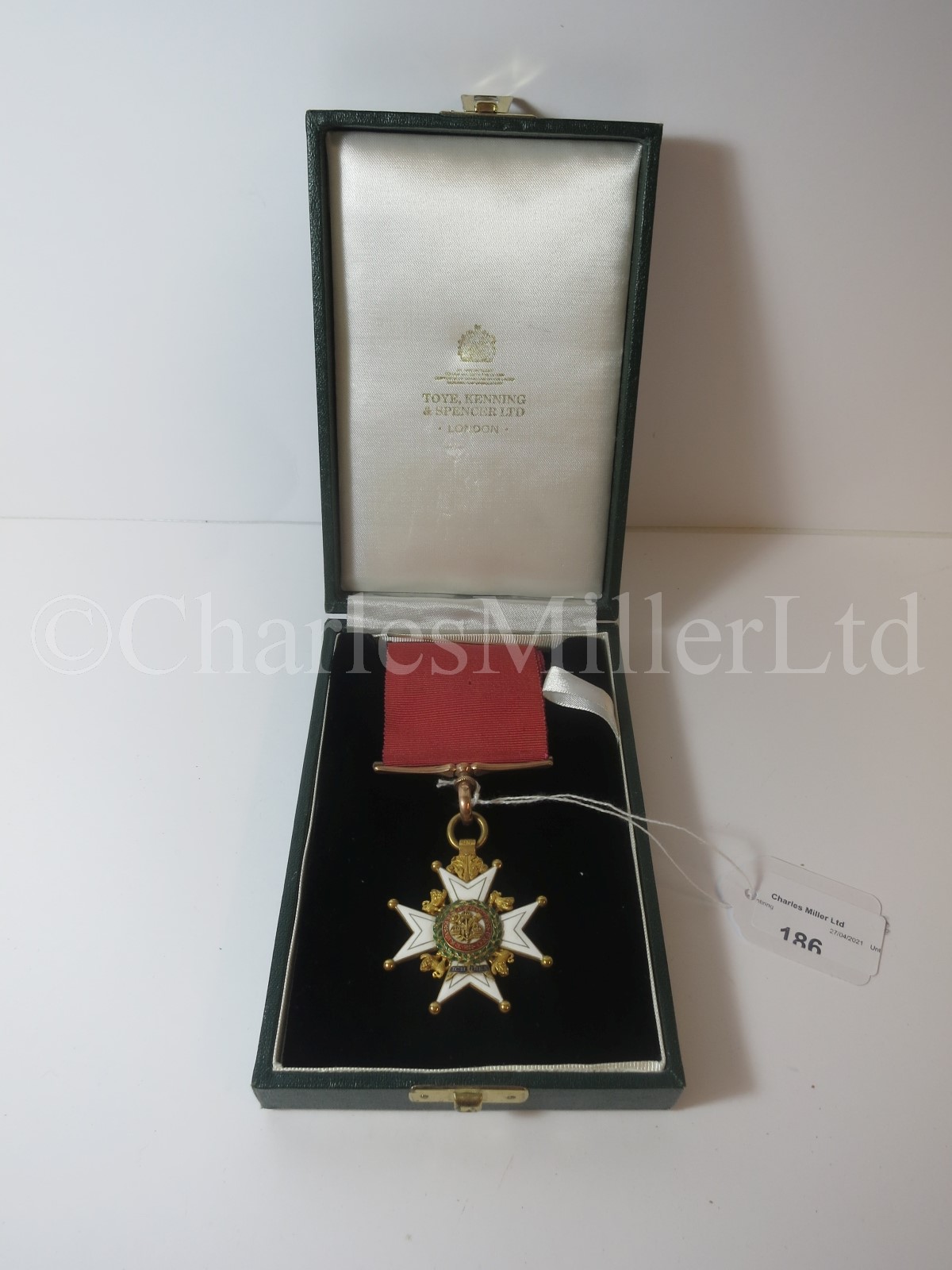 Lot 186 - CAPTAIN ROTHERAM'S MOST HONOURABLE ORDER OF