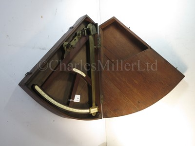 Lot 354 - Ø A 15½IN. RADIUS VERNIER OCTANT BY THOMAS RIPLEY, LONDON, 1785