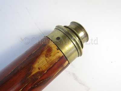 Lot 233 - A 2IN. SINGLE DRAW MARINE TELESCOPE BY DOLLOND, LONDON, CIRCA 1790