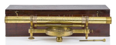 Lot 388 - A SURVEYOR'S LEVEL BY CHARLES LINCOLN, LONDON, CIRCA 1800