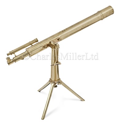 Lot 373 - A LATE 19TH-CENTURY 4IN. REFRACTING ASTRONOMICAL LIBRARY TELESCOPE BY ROSS, LONDON
