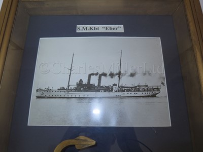 Lot 265 - A PRESENTATION/LAUNCHING ANCHOR COMMEMORATING THE GERMAN GUNBOAT S.M.K. BT EBER, CIRCA 1903