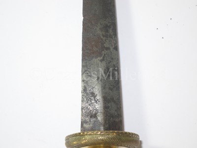 Lot 197 - Ø AN EARLY 19TH CENTURY MIDSHIPMAN'S DIRK