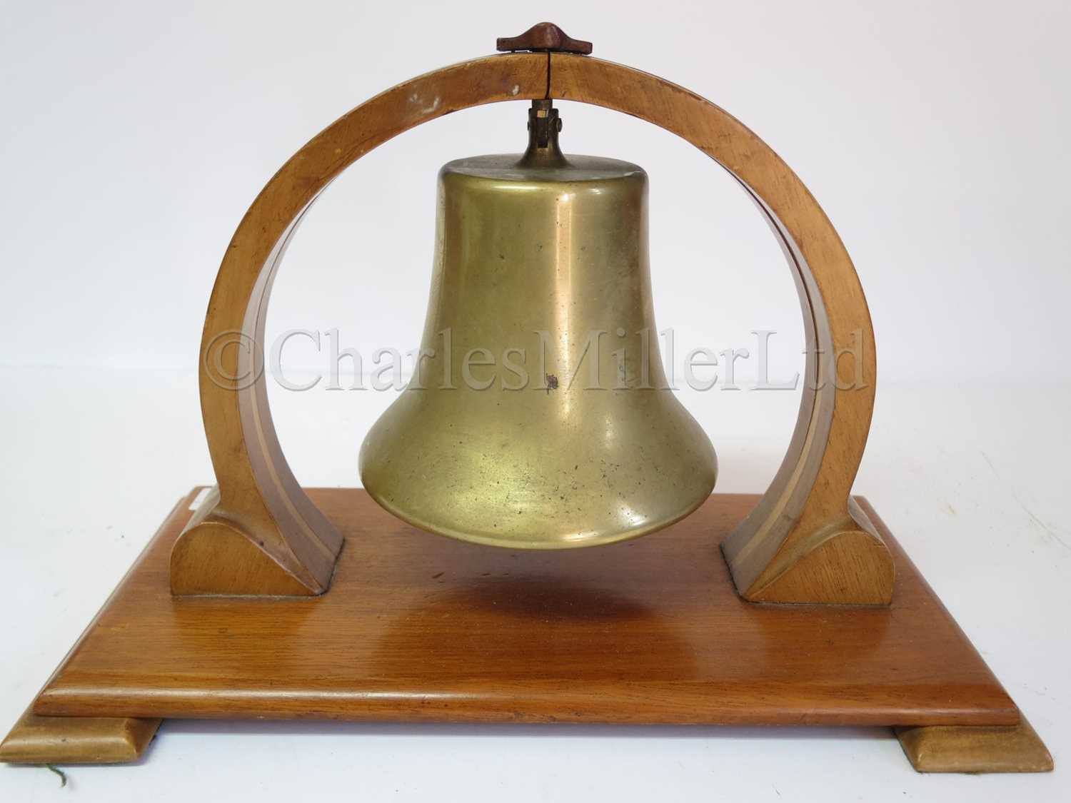 Lot 132 - A BELL COMMEMORATING THE S.S. EMPRESS OF CANADA, CIRCA 1954