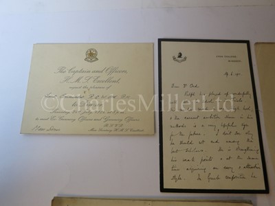 Lot 262 - LOG BOOKS FOR H.M.S. ALBION (JANUARY 15 1909 – MARCH 17 1909) AND H.M.S. SWIFTSURE (MARCH 18 1909 – JULY 15 1910)