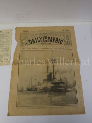 Lot 262 - LOG BOOKS FOR H.M.S. ALBION (JANUARY 15 1909 – MARCH 17 1909) AND H.M.S. SWIFTSURE (MARCH 18 1909 – JULY 15 1910)