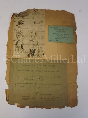 Lot 262 - LOG BOOKS FOR H.M.S. ALBION (JANUARY 15 1909 – MARCH 17 1909) AND H.M.S. SWIFTSURE (MARCH 18 1909 – JULY 15 1910)