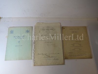 Lot 262 - LOG BOOKS FOR H.M.S. ALBION (JANUARY 15 1909 – MARCH 17 1909) AND H.M.S. SWIFTSURE (MARCH 18 1909 – JULY 15 1910)