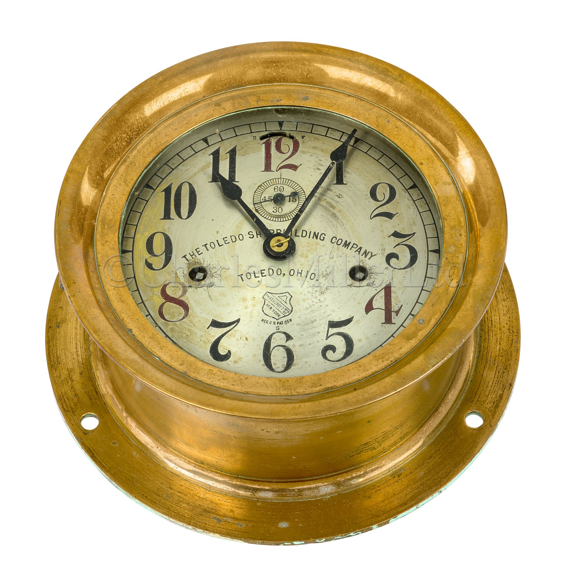 19th Century Marine Brass Ships Clock - Yeats Country Antiques - One of  Ireland's Leading Antique Dealers