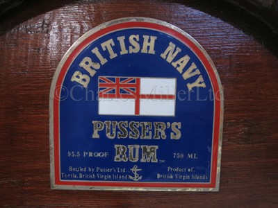 Lot 291 - A PUSSER’S NAVAL RUM BAR CASK