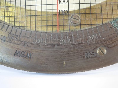 Lot 333 - A RARE ROYAL FLYING CORPS MARK 1 COURSE PLOTTER