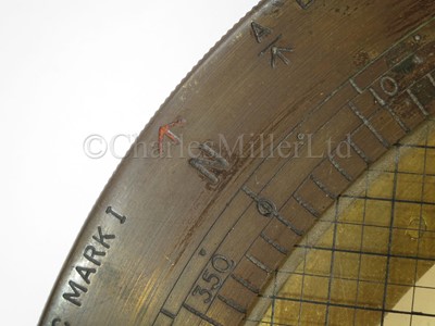 Lot 333 - A RARE ROYAL FLYING CORPS MARK 1 COURSE PLOTTER