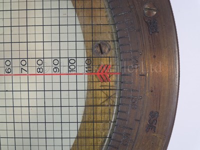 Lot 333 - A RARE ROYAL FLYING CORPS MARK 1 COURSE PLOTTER