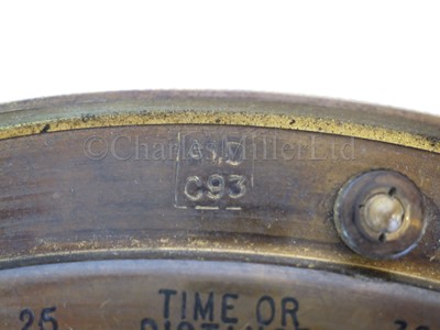 Lot 333 - A RARE ROYAL FLYING CORPS MARK 1 COURSE PLOTTER