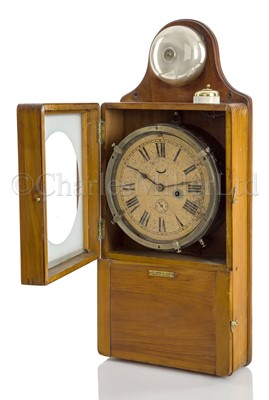 Lot 264 - A RARE AND HIGHLY ORIGINAL FIRST WORLD WAR CONVOY “ZIG-ZAG” CLOCK